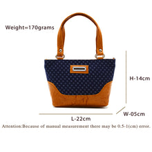 Load image into Gallery viewer, Women's Mini Handbag With Denim Diamond Print - myStore20202019