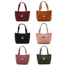 Load image into Gallery viewer, Women's Mini Handbag With Wave Line Pearl Fitting Design - myStore20202019