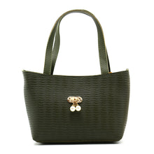 Load image into Gallery viewer, Women's Mini Handbag With Wave Line Pearl Fitting Design - myStore20202019