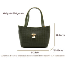 Load image into Gallery viewer, Women's Mini Handbag With Wave Line Pearl Fitting Design - myStore20202019