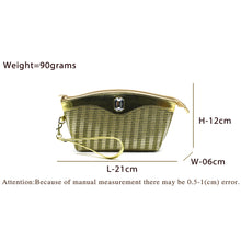 Load image into Gallery viewer, Women's Pouch With Double Colour Stone Fitting - myStore20202019