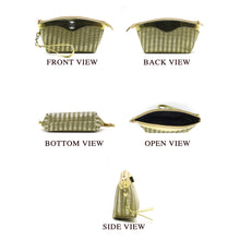 Load image into Gallery viewer, Women's Pouch With Double Colour Stone Fitting - myStore20202019