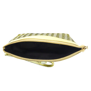 Women's Pouch With Double Colour Stone Fitting - myStore20202019