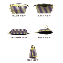 Load image into Gallery viewer, Women's Pouch With Double Colour Stone Fitting - myStore20202019