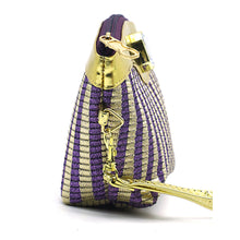 Load image into Gallery viewer, Women's Pouch With Double Colour Stone Fitting - myStore20202019