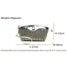 Load image into Gallery viewer, Women's Pouch With Double Colour Stone Fitting - myStore20202019