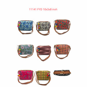 Women's Sling Bag Igat Material With Pendant Design - myStore20202019