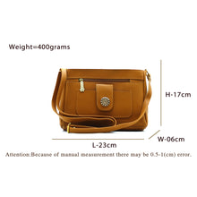 Load image into Gallery viewer, Women&#39;s Sling Bag With 2In1 Front Zip Buckle Stone Pocket - myStore20202019
