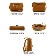 Load image into Gallery viewer, Women's Sling Bag With 2In1 Front Zip Buckle Stone Pocket - myStore20202019