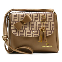 Load image into Gallery viewer, Women's Sling Bag With Flap Bow Jhumka Fitting - myStore20202019