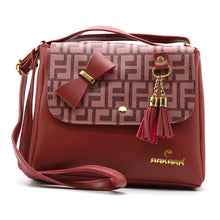 Load image into Gallery viewer, Women's Sling Bag With Flap Bow Jhumka Fitting - myStore20202019