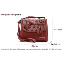Load image into Gallery viewer, Women's Sling Bag With Flap Bow Jhumka Fitting - myStore20202019