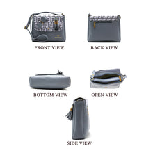 Load image into Gallery viewer, Women's Sling Bag With Flap Bow Jhumka Fitting - myStore20202019