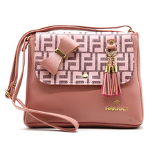 Load image into Gallery viewer, Women's Sling Bag With Flap Bow Jhumka Fitting - myStore20202019