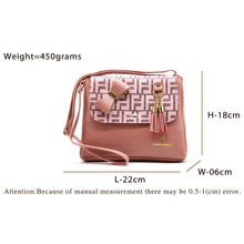 Load image into Gallery viewer, Women's Sling Bag With Flap Bow Jhumka Fitting - myStore20202019