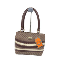 Load image into Gallery viewer, Double Zip Printed Stripes Stylish Hand Bag - myStore20202019
