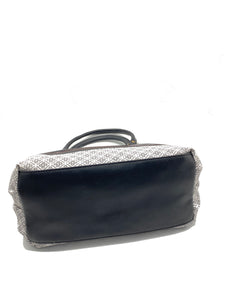Double Zip Printed Stripes Stylish Hand Bag - myStore20202019