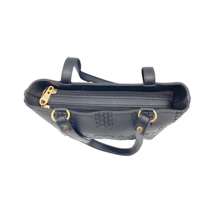 Designer Flower Embose Mini Hand Bag - myStore20202019