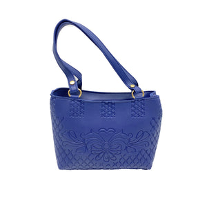 Designer Flower Embose Mini Hand Bag - myStore20202019