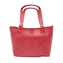 Load image into Gallery viewer, Designer Flower Embose Mini Hand Bag - myStore20202019
