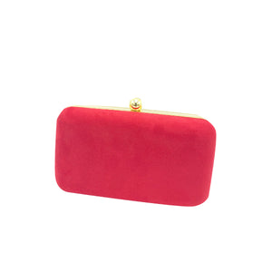 Designer Full Front Double Color Stone Frame Clutch - myStore20202019