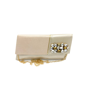 Designer Stone Envelope Bridal Clutch - myStore20202019