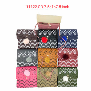 Women's Sling Bag Double Flap Double Pocket Web Print - myStore20202019