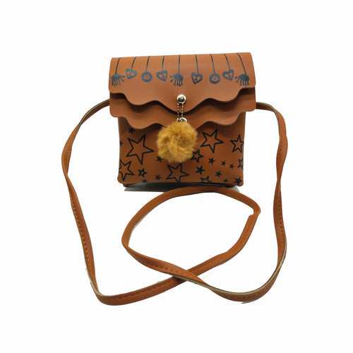 Women's Sling Bag Double Flap Double Pocket star Print - myStore20202019