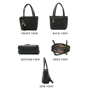 Double Front Zip Ladies Mini Hand Bag - myStore20202019