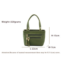 Load image into Gallery viewer, Double Front Zip Ladies Mini Hand Bag - myStore20202019

