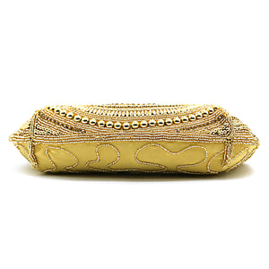 Double Handle Circle Moti Women Clutch - myStore20202019