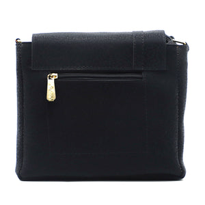 Double Zip Buckle Zip Women Sling Bag - myStore20202019