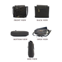 Load image into Gallery viewer, Double Zip Buckle Zip Women Sling Bag - myStore20202019
