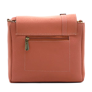Double Zip Buckle Zip Women Sling Bag - myStore20202019