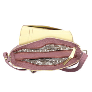 Double Zip Buckle Zip Women Sling Bag - myStore20202019