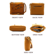 Load image into Gallery viewer, Double Zip Buckle Zip Women Sling Bag - myStore20202019
