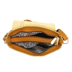 Double Zip Buckle Zip Women Sling Bag - myStore20202019