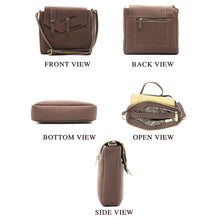 Load image into Gallery viewer, Double Zip Buckle Zip Women Sling Bag - myStore20202019
