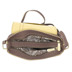 Double Zip Buckle Zip Women Sling Bag - myStore20202019