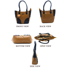 Load image into Gallery viewer, Double Zip Button Fitting Women HandBag - myStore20202019
