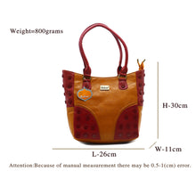 Load image into Gallery viewer, Double Zip Button Fitting Women HandBag - myStore20202019
