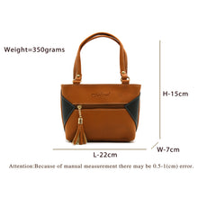 Load image into Gallery viewer, Double Zip Double Color Front Zip Ladies Mini Hand Bag - myStore20202019
