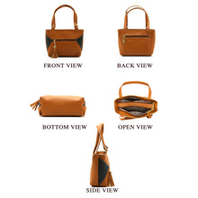 Load image into Gallery viewer, Double Zip Double Color Front Zip Ladies Mini Hand Bag - myStore20202019
