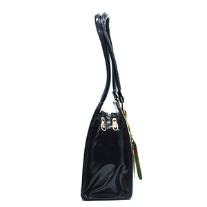 Double Zip Double Heart Fitting Jelly Ladies HandBag - myStore20202019