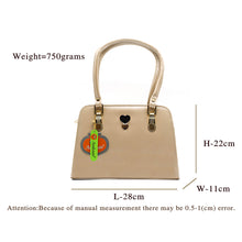 Load image into Gallery viewer, Double Zip Double Heart Fitting Jelly Ladies HandBag - myStore20202019
