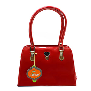 Double Zip Double Heart Fitting Jelly Ladies HandBag - myStore20202019