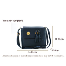 Load image into Gallery viewer, Double Zip Double Jhumkha Women Sling Bag - myStore20202019
