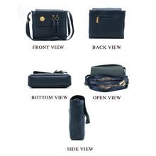 Load image into Gallery viewer, Double Zip Double Jhumkha Women Sling Bag - myStore20202019
