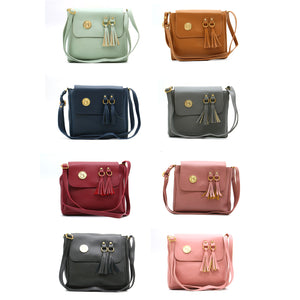 Double Zip Double Jhumkha Women Sling Bag - myStore20202019