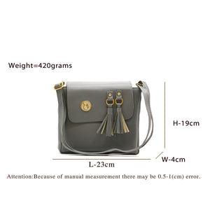 Double Zip Double Jhumkha Women Sling Bag - myStore20202019